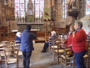 Visites de l'église saint Yves lors des journées du patrimoine 2017
